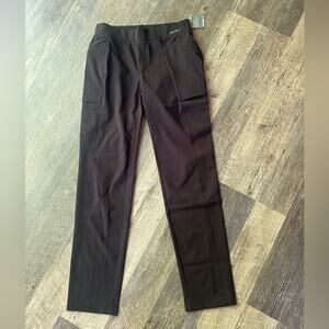 Eddie Bauer Black Cargo Ponte Pants